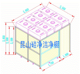 华景传感科技百级洁净棚