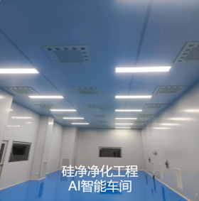 10万级净化车间 硅净装修公司 全程安装无忧虑